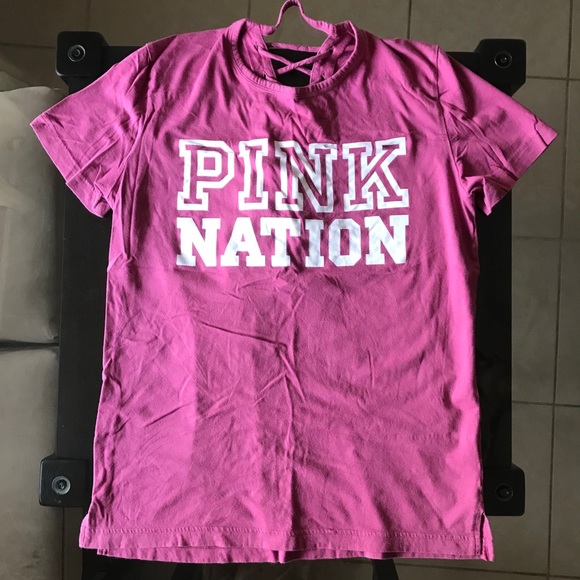 PINK Victoria's Secret Tops - PINK NATION Shirt by PINK VS